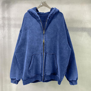 Nouvel arrivage de sweats à capuche délavés à l'acide vintage surdimensionnés Streetwear fabricant de vêtements sweats à capuche délavés à l'acide vintage pour femmes - Product Image 5