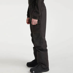 Pantalones de Trabajo de Invierno para Hombre, Negros, de Lona, con Forro Polar para Mayor Calidez, Durabilidad y para Exteriores en Todo Tipo de Clima - Product Image 3