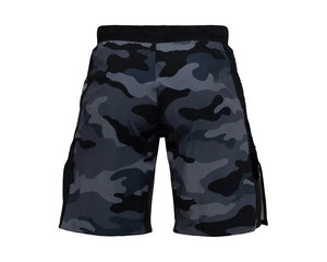 Top Trending Custom All-Over Graphic MMA Shorts Gráficos vibrantes Cintura elástica Durable Poliéster MMA Shorts en la mejor venta - Product Image 4