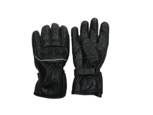 Gants de moto personnalisés à doigts entiers pour l'hiver, respirants, en cuir et polyester, pour la conduite quotidienne, pour hommes - Product Image 4