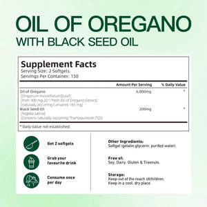 Stock USA Expédition <span class=keywords><strong>d</strong></span>'une seule bouteille Gélules <span class=keywords><strong>d</strong></span>'<span class=keywords><strong>huile</strong></span> <span class=keywords><strong>d</strong></span>'<span class=keywords><strong>origan</strong></span> Garantie après-vente Prêt pour TikTok - Product Image 5