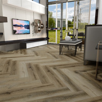 Gewerblicher Vinylboden Luxus-PVC-Boden SPC-Bodenbelag SPC-Fischgrätboden für Wohngebäude Piso SPC