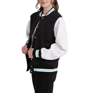 Chaquetas universitarias cortas elegantes y a la moda para mujer, chaquetas universitarias cortas ligeras de diseño superior para mujer, chaquetas universitarias para mujer - Product Image 2