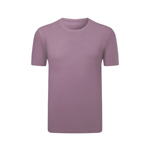 T-shirts unis en coton surdimensionné unisexe de haute qualité pour hommes T-shirt de sport Slim Fit avec logo personnalisé - Product Image 4