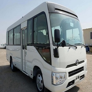 Mini-bus Toyota Coaster d'occasion 2019, 30 places, diesel, transmission manuelle, conduite à gauche, pour transport en navette, disponible à la vente - Product Image 1