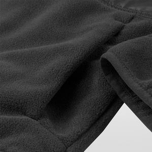 Veste d'hiver avec logo personnalisé pour hommes dernière tendance Coupe-vent softshell pour le travail, la randonnée et la formation Softshell uni en toile polaire - Product Image 4