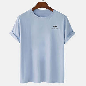 T-shirt pour homme de haute qualité en marque propre, quantité en gros, t-shirt pour homme en coton, t-shirt pour homme en vente - Product Image 1