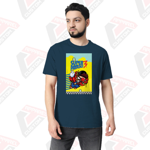 Men's Essential Ultra Soft Comfortable T-<b>Shirt</b> <b>for</b> Summer Eco-Friendly Appliques Decoration Denim Batik <b>Corduroy</b> Fabric Options - Product Image 5