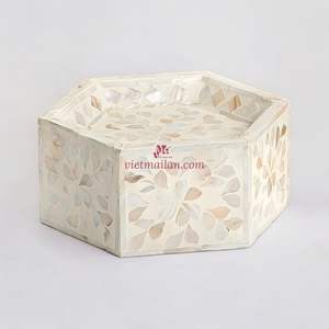 Base para Pastel Hecha a Mano con Núcleo de Bambú y Madreperla, No Tóxica, Ecológica, para Decoración de Mesa de Postres en Ramadán, Procedente de Vietnam - Product Image 5