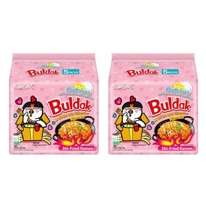 Samyang Buldak Carbonara Ramen 130g Nouilles épicées les plus vendues pour les détaillants et les distributeurs de collations - Product Image 2