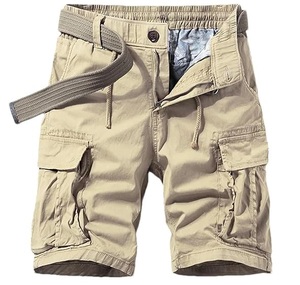 Moda Cargo corto prendas de vestir exteriores verano moda transpirable logotipo personalizado hasta la rodilla hombres Cargo pantalones cortos al por mayor OEM - Product Image 6