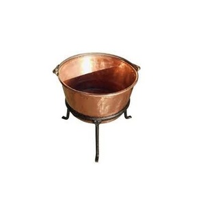 Refroidisseur de vin plaqué or martelé en cuivre de qualité supérieure seau à glace/bac à boissons pour produit Offre Spéciale de taille personnalisée - Product Image 5