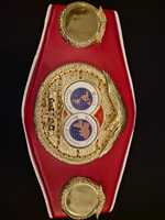 Ceinture de championnat de boxe personnalisée avec sangle en cuir, accessoire durable pour les événements de combat