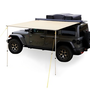 Xe mái hiên giá kéo ra ngoài trời bóng râm UV50 + PU3000MM, có thể thu vào thời tiết 4x4 bên mái hiên - Product Image 1