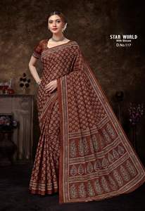 Sari elegante más vendido para deshierbe fiestas Use Sari disponible a precios asequibles saris precio bajo indio - Product Image 4