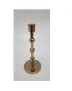 Wholesale Iron Home <b>Decorative</b> Luxury Matt Black Color Vintage Design Candle Stand for Table Top <b>Decoration</b> - Product Image 2