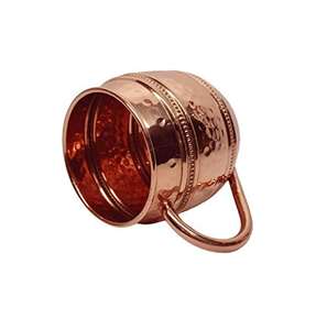 Customized Logo High Quality Modern Eco-Friendly Hammered Copper <b>Metal</b> <b>Water</b> <b>Bottle</b> with Practical Lid and Drinkware Accessories - Product Image 4