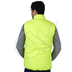 Vestes d'hiver à capuche matelassées avec fermeture éclair pour hommes de qualité supérieure en différentes couleurs - Product Image 6