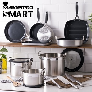 Plancha de Teppanyaki SMART MasterPRO de 32x23 cm, de Aluminio Forjado, Apta para Inducción - Product Image 2