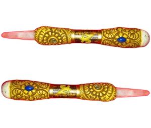 Tibetan Healing <b>Wands</b> Semi-Precious Stone Crafts with <b>Crystal</b> and Tree Agate - Product Image 4