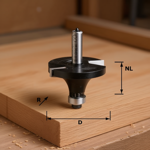 Fraise à chanfreiner Festool HW S8 à pointe en carbure - Product Image 3