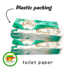 Sacs d'emballage pour papier toilette en PE |   Usine d'emballage plastique du Vietnam pour la vente en gros - Product Image 5