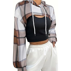 เสื้อฮู้ดแขนยาวระบายอากาศได้ดี, สินค้ามาใหม่ขนาดพลัสไซส์ - Product Image 4