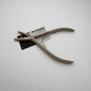 Alicates para extensiones de cabello multifuncionales de acero inoxidable con logotipo personalizado recubierto de Color beige desnudo, herramientas para extensiones de cabello de alta calidad - Product Image 2