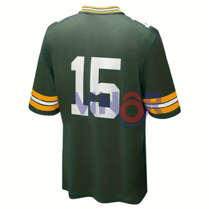 Ropa Deportiva, Jersey de Fútbol Americano para Hombre, Totalmente Personalizado, de Alta Calidad, Antiarrugas, Ligero, de Media Manga - Product Image 2