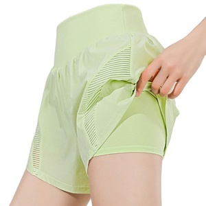 Wholesale Custom Logo <b>Men</b> Casual Gym <b>Yoga</b> <b>Shorts</b> Workout Seamless Quick Dry Elastic Waist Private Label Mesh 2026 - Product Image 2