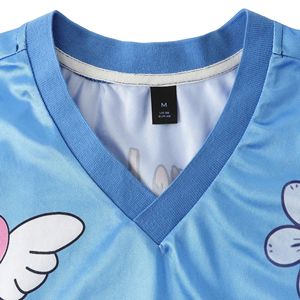 Maillots de football rétro à manches courtes en maille 100% polyester, techniques de sublimation, personnalisables avec nom et numéro d'équipe - Product Image 3