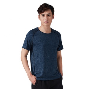 Camiseta deportiva de talla grande de manga corta para hombre de secado rápido con logotipo personalizado OEM para hombre - Product Image 5