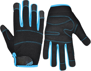 Gants de travail de qualité supérieure pour hommes, Gants de travail de sécurité Gants de mécanicien durables à écran tactile, gants de jardinage - Product Image 1