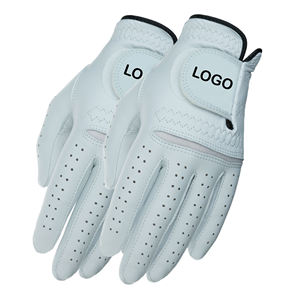 Gants de golf en cuir personnalisables pour hommes et femmes, confortables, toucher doux, adhérence parfaite, cuir véritable pour logo - Product Image 5