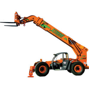 Chariot télescopique JCB 514 40 de pointe, conçu pour les terrains difficiles, levage de charges lourdes, commande hydraulique de précision, fonctionnement fluide, consommation de carburant optimisée - Product Image 1