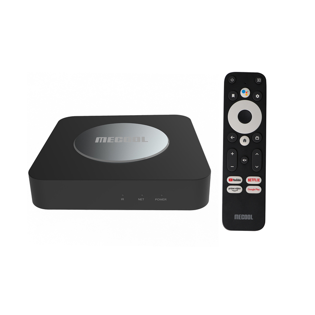 Mecool KM2 PLUS Android 11 Amlogic S905Y4 Google TV Box Certified 5G Wifi BT Remote Control Top Box 2GB ROM 16GB 4k Set Top Box