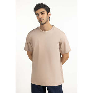 เสื้อยืดผ้าเจอร์ซีย์ทรงพอดีตัวสำหรับผู้ชาย รุ่น MN-TS-SS25-056 - Product Image 3