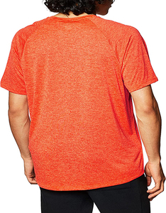 Camiseta de media manga de poliéster/algodón para hombre, alta calidad, cómoda, elástica, personalizable, logotipo, transpirable, de talla grande, polar - Product Image 4