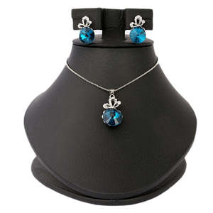 Women's Fancy <b>Locket</b> Set - Sea Green - Product Image 1