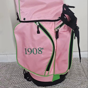 High Quality Custom MASONIC ALPHA SORORITY <b>GOLF</b> BAG PHA <b>Golf</b> BAG AKA Custom Logo With Low MOQ Bag - Product Image 4