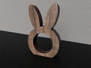 Ronds de serviette en rotin Décor de table en osier Ronds de serviette élégants pour manger - Product Image 4