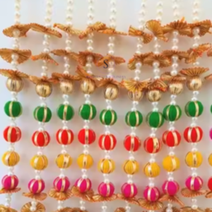 ต้องลาเต้ด้วยมาลัยลูกปัดลายจำปามาลัยงานต้องทำมือสำหรับตกแต่งบ้านและงานเทศกาล - Product Image 4