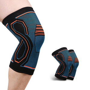 ปลอกรัดเข่ายืดหยุ่นได้ทำจากไนลอนเพื่อบรรเทาอาการปวดขณะปีนเขา - Product Image 1
