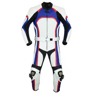 Haute qualité Sport vélo équitation costume étanche moto costume Super qualité dernière conception hommes en cuir fait moto costumes - Product Image 6