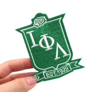 Design Iron On-Felt Patch Lovely 3D Embossed Embroidery Low MOQ Personalized Embroidery Woven Tag Custom Patches - Product Image 3