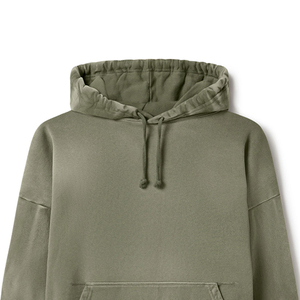 Sudadera con capucha personalizada para hombre, ropa de calle, estilo holgado, Sudadera con capucha, transpirable, de algodón, en blanco, Vintage, de gran tamaño, lavado ácido, Sol desteñido, Sudadera con capucha - Product Image 6