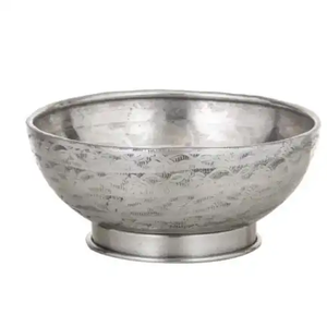 <b>Silver</b> Polished Aluminium Design <b>Bowls</b> Home Kitchen Gift Item Nickle Polished New Arrival Metal Serving <b>Bowl</b> Serving <b>Bowls</b> - Product Image 6