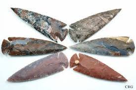 หัวลูกศรแจสเปอร์แฟนซีจากอินเดียขนาด4ถึง10นิ้วหินธรรมชาติกึ่งมีค่างานฝีมือจำนวนมาก - Product Image 2