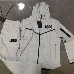 UNISEX Sporty Two-Piece Jogging Tracksuit Custom Logo <b>Purple</b> <b>Men's</b> Casual Sportswear for Winter <b>Men's</b> <b>Suits</b> - Product Image 6