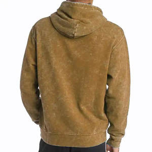 Servicio OEM, Sudaderas con Capucha para Hombre al por Mayor, Lavado Ácido, 100% Algodón, Color Sólido, Corte Holgado, Diseño Moderno, Hecho en Pakistán - Product Image 4